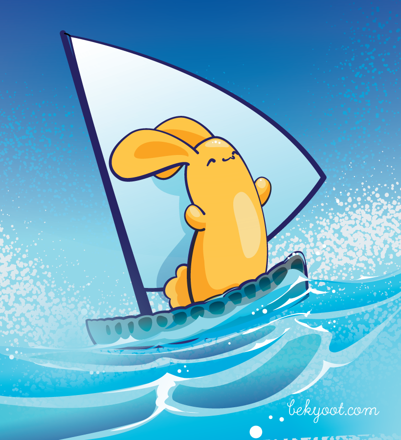 Sketch10-BunnySailing